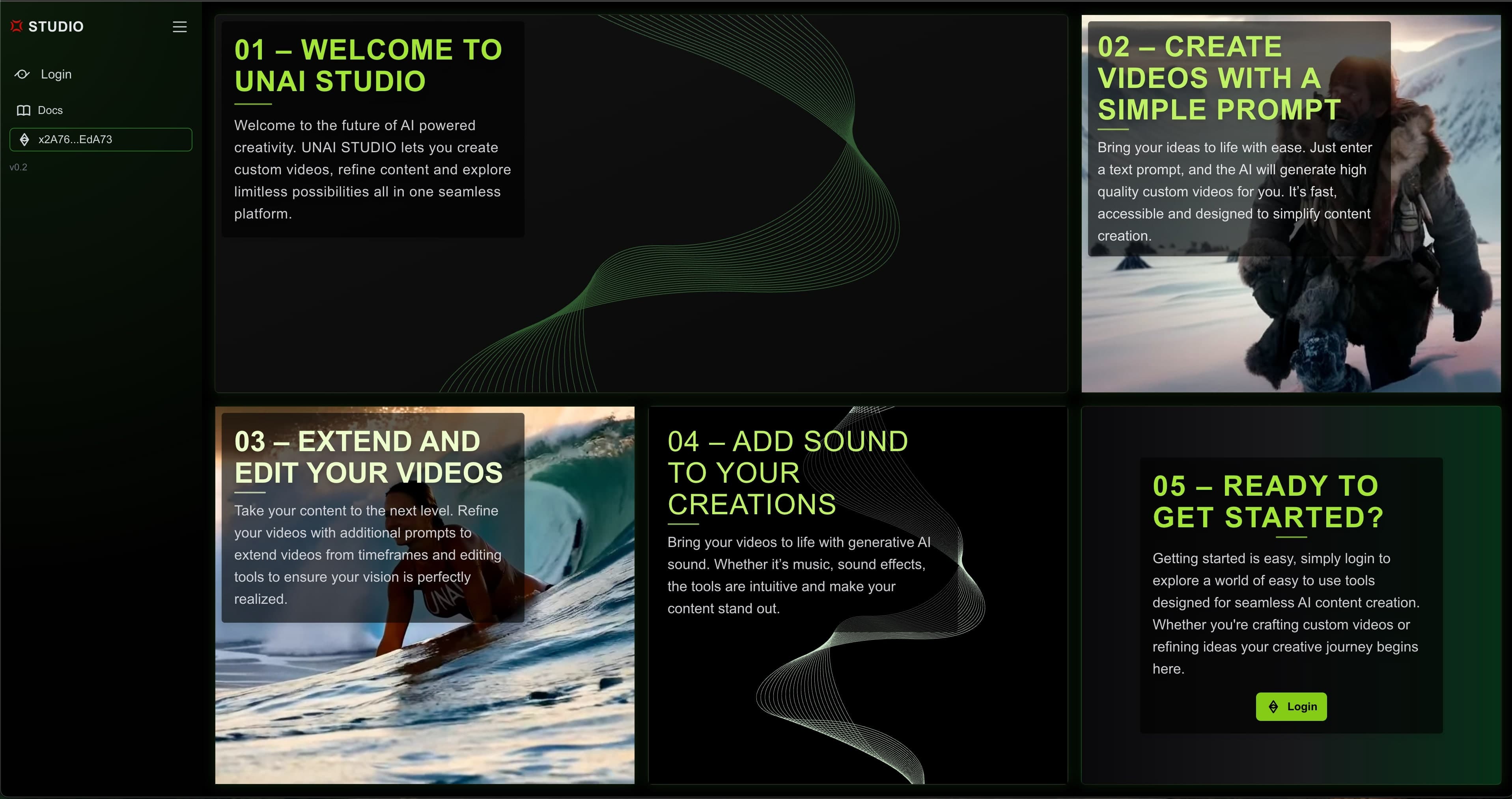 UNAI STUDIO preview