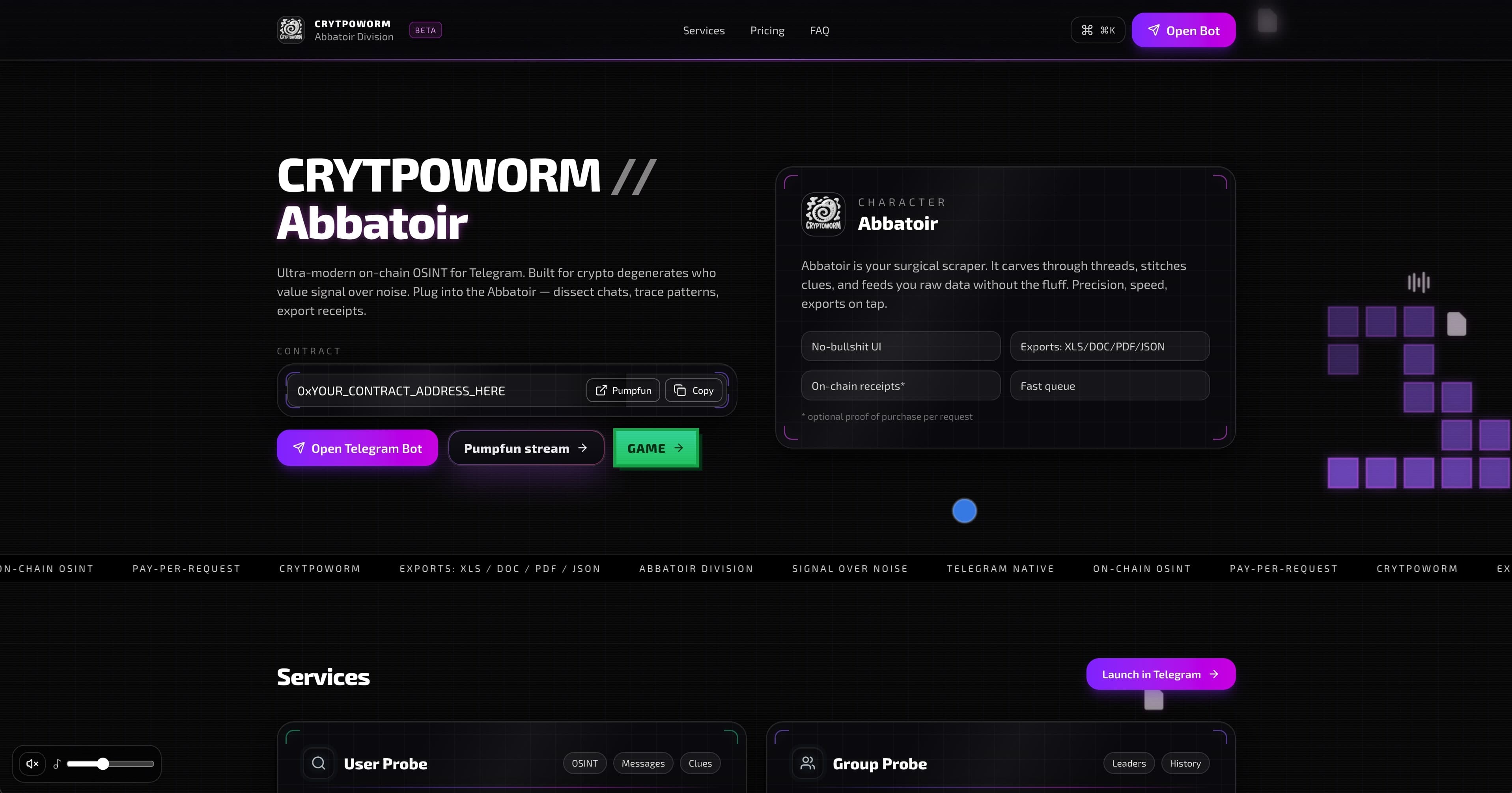 CRYTPOWORM Abbatoir preview